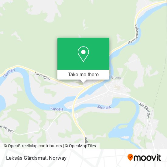 Leksås Gårdsmat map
