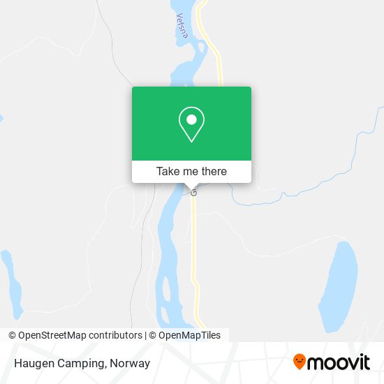 Haugen Camping map