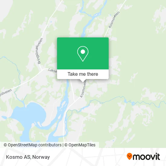 Kosmo AS map