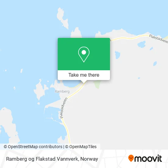 Ramberg og Flakstad Vannverk map