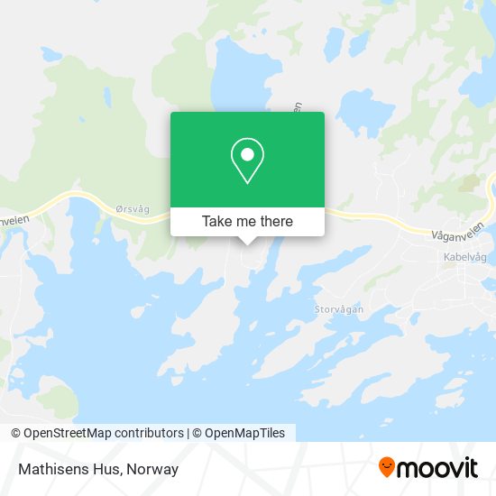 Mathisens Hus map