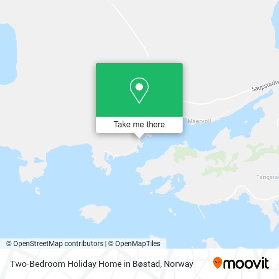 Two-Bedroom Holiday Home in Bøstad map