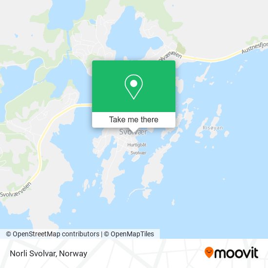 Norli Svolvar map