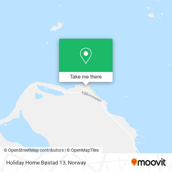 Holiday Home Bøstad 13 map