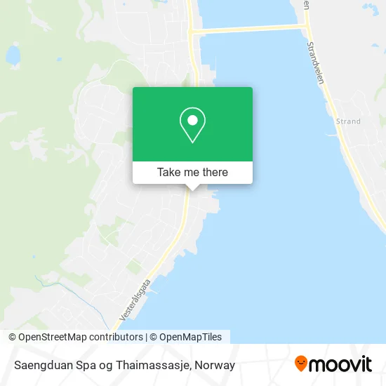 Saengduan Spa og Thaimassasje map