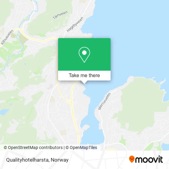 Qualityhotelharsta map