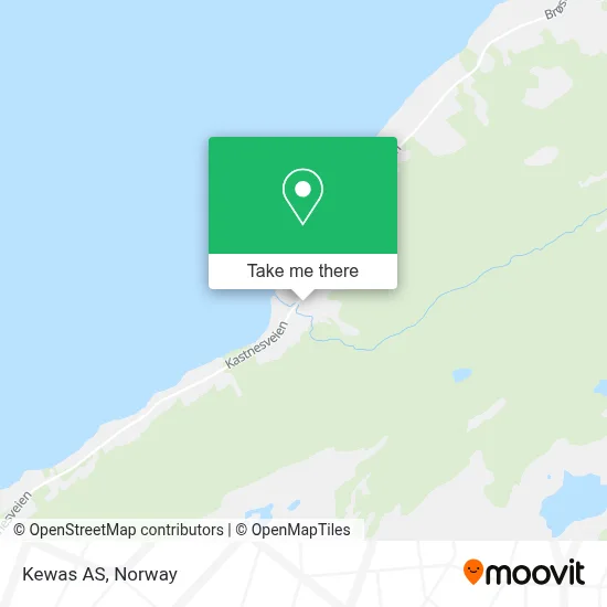 Kewas AS map