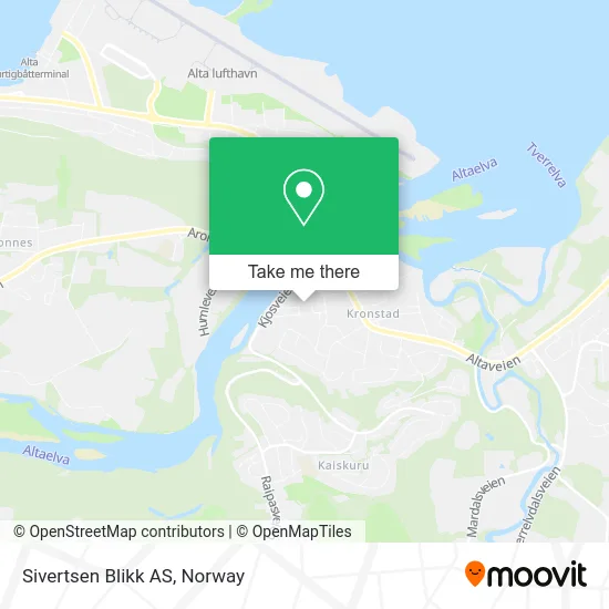 Sivertsen Blikk AS map