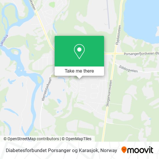 Diabetesforbundet Porsanger og Karasjok map