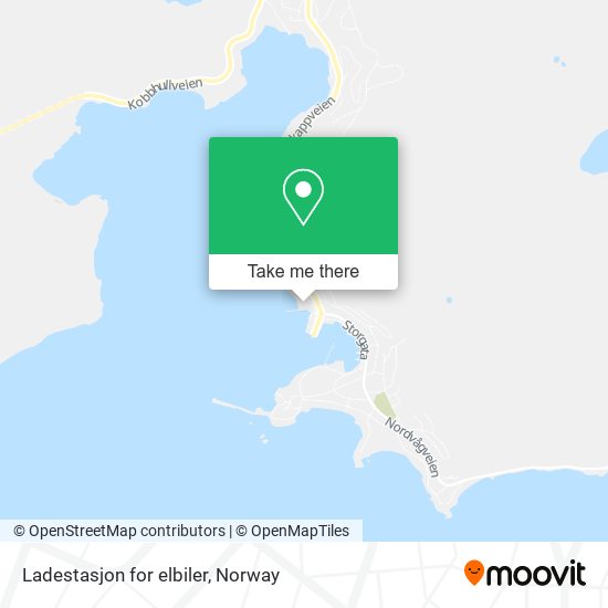 Ladestasjon for elbiler map