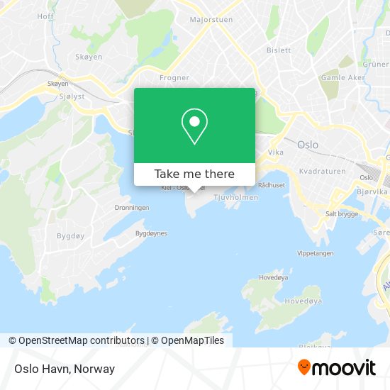 Oslo Havn map