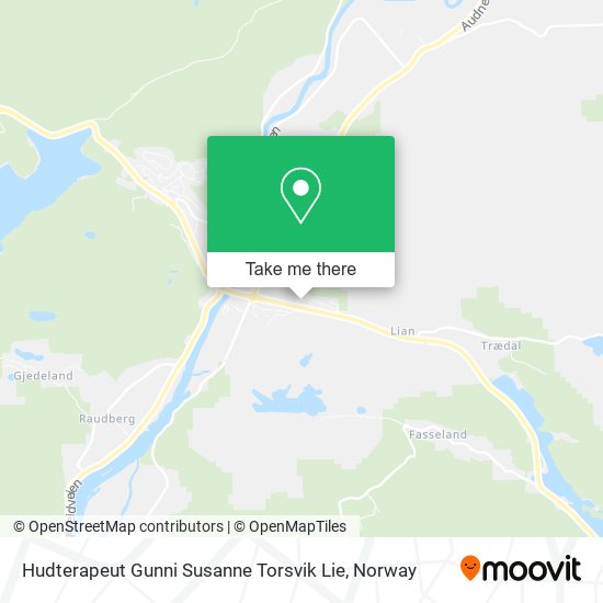 Hudterapeut Gunni Susanne Torsvik Lie map