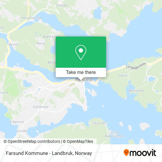 Farsund Kommune - Landbruk map