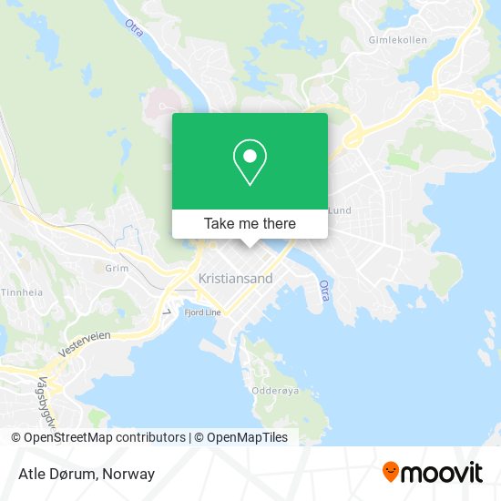 Atle Dørum map