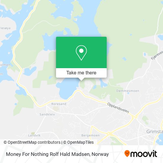 Money For Nothing Rolf Hald Madsen map