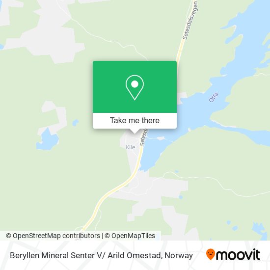 Beryllen Mineral Senter V/ Arild Omestad map