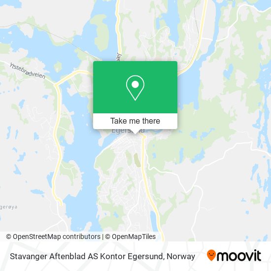 Stavanger Aftenblad AS Kontor Egersund map