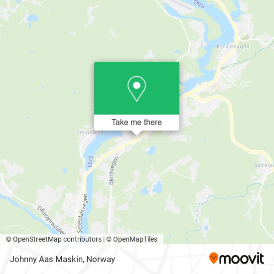 Johnny Aas Maskin map