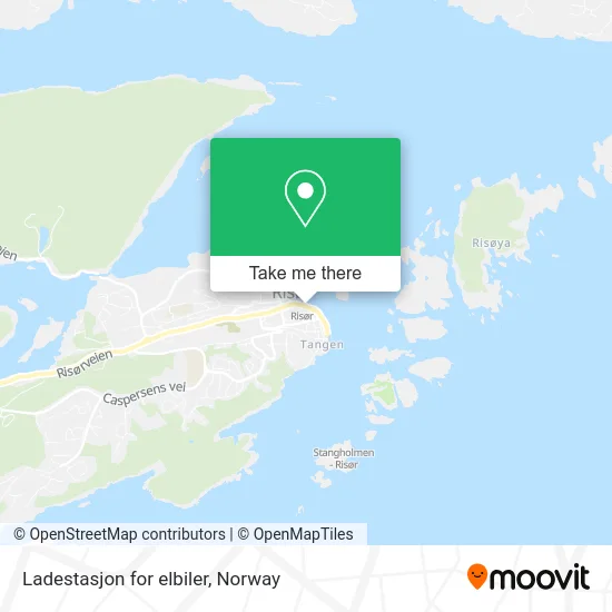 Ladestasjon for elbiler map