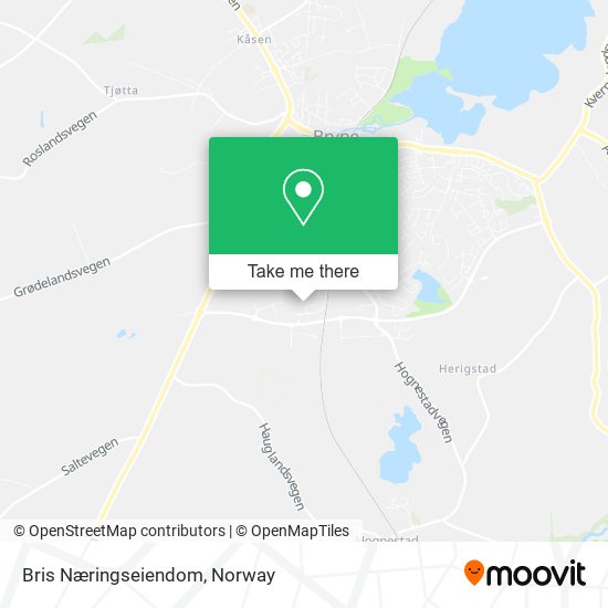 Bris Næringseiendom map