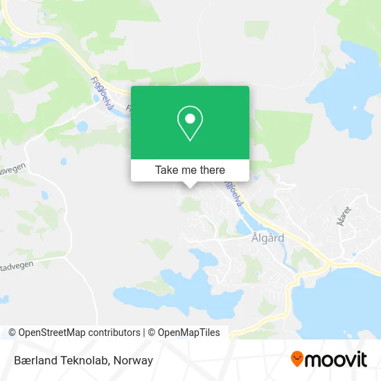 Bærland Teknolab map