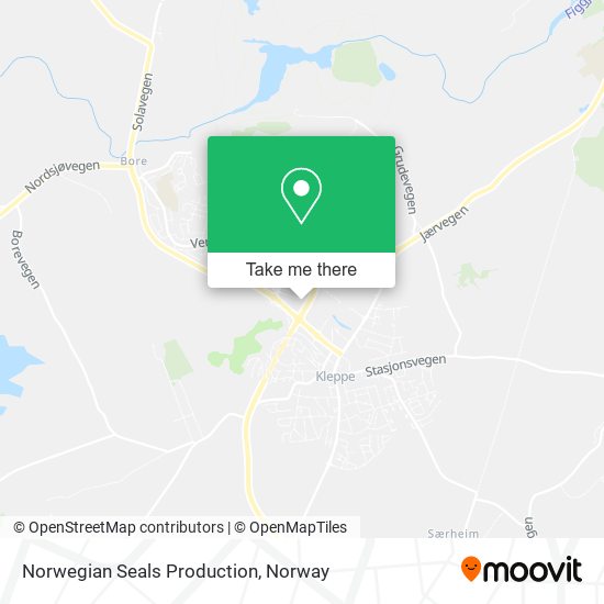 Norwegian Seals Production map