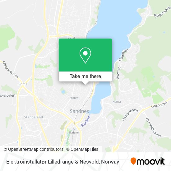 Elektroinstallatør Lilledrange & Nesvold map