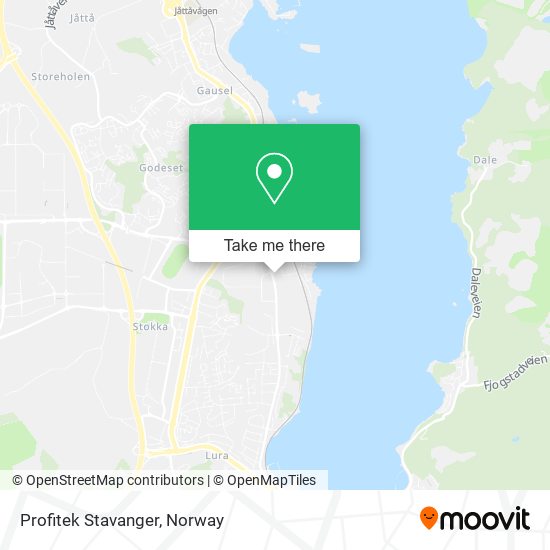 Profitek Stavanger map