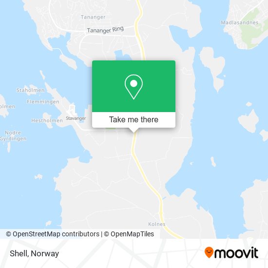 Shell map