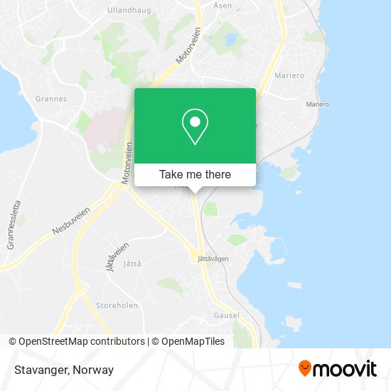 Stavanger map