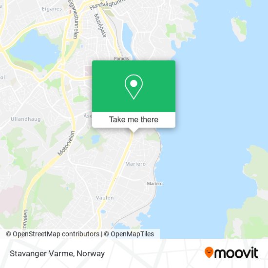 Stavanger Varme map