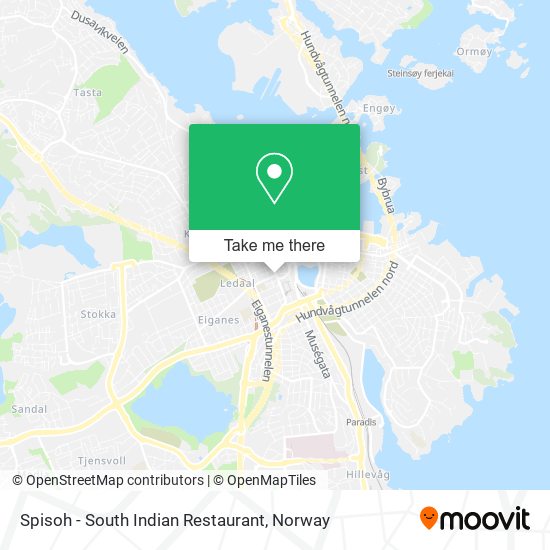 Spisoh - South Indian Restaurant map