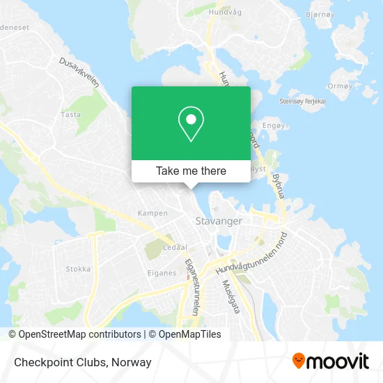 Checkpoint Clubs map