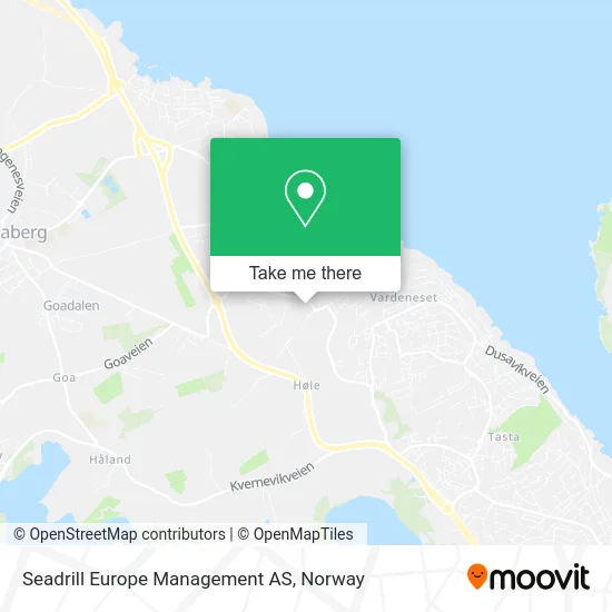 Seadrill Europe Management AS map