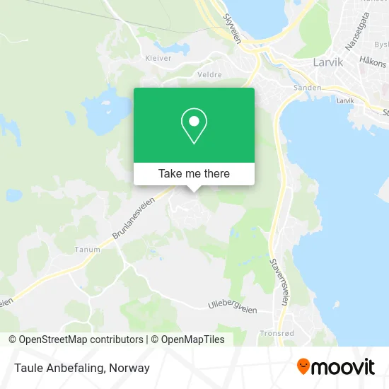 Taule Anbefaling map