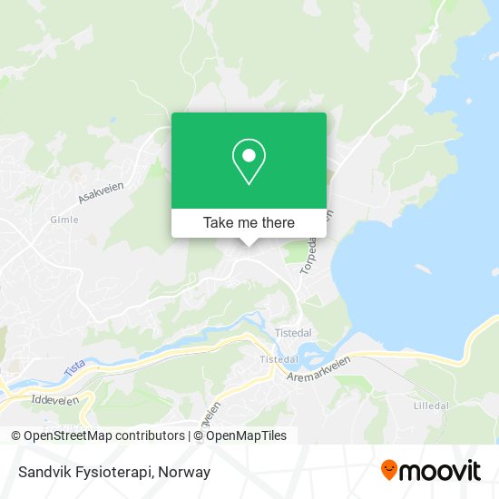 Sandvik Fysioterapi map
