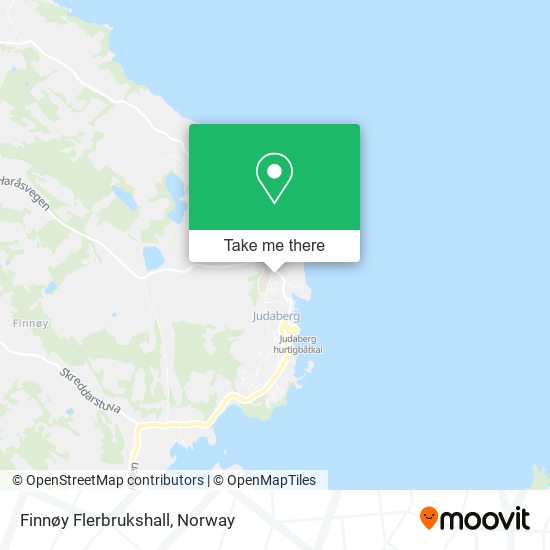 Finnøy Flerbrukshall map