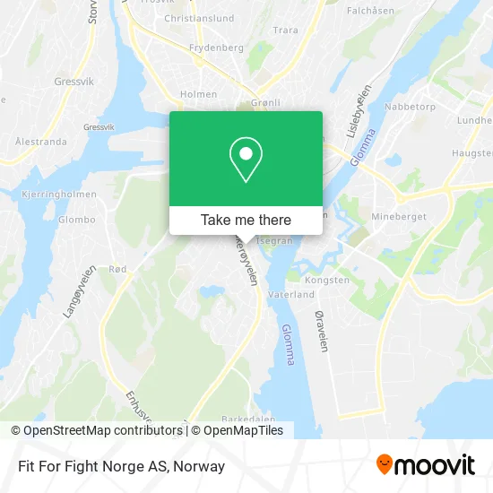 Fit For Fight Norge AS map