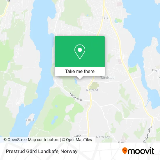 Prestrud Gård Landkafe map