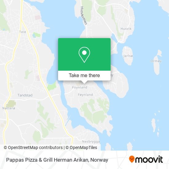 Pappas Pizza & Grill Herman Arikan map