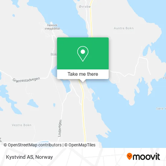 Kystvind AS map