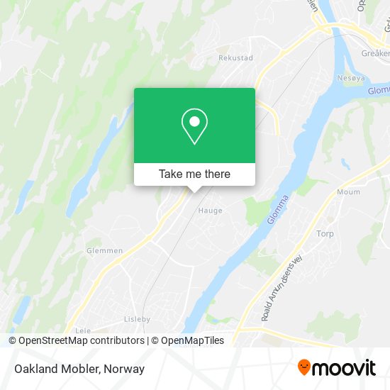 Oakland Mobler map