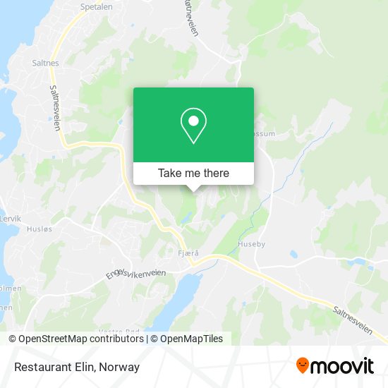 Restaurant Elin map