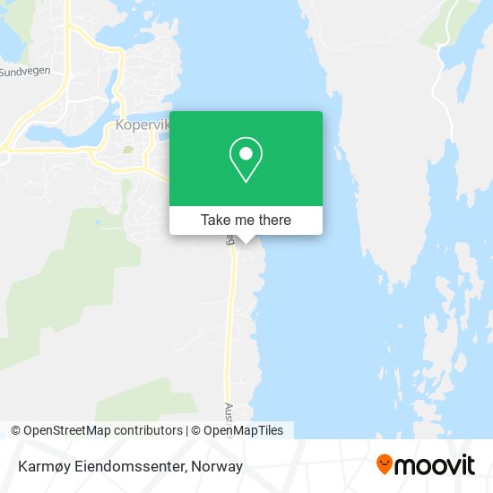 Karmøy Eiendomssenter map