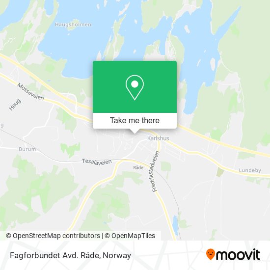Fagforbundet Avd. Råde map