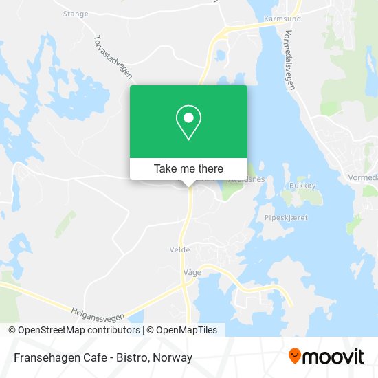 Fransehagen Cafe - Bistro map