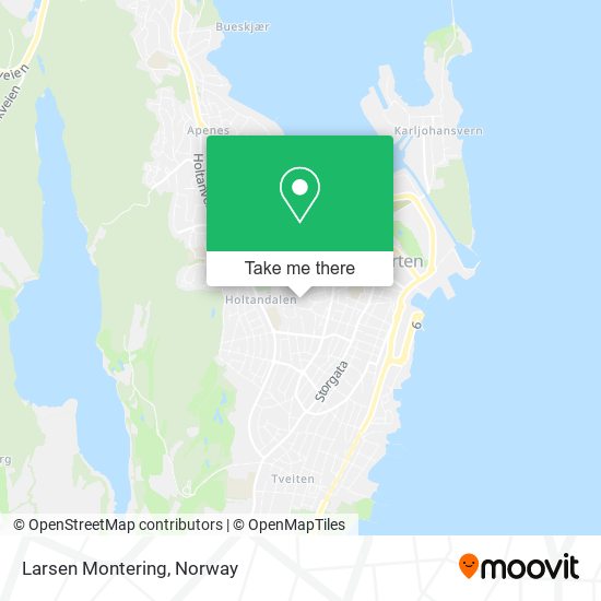 Larsen Montering map