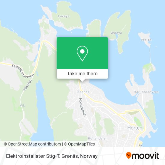 Elektroinstallatør Stig-T. Grønås map