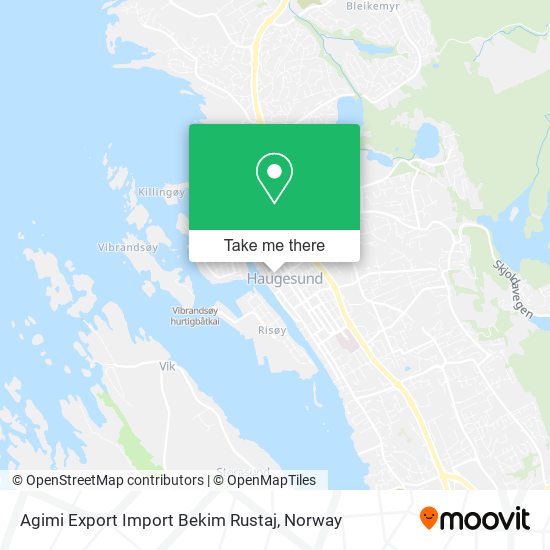 Agimi Export Import Bekim Rustaj map