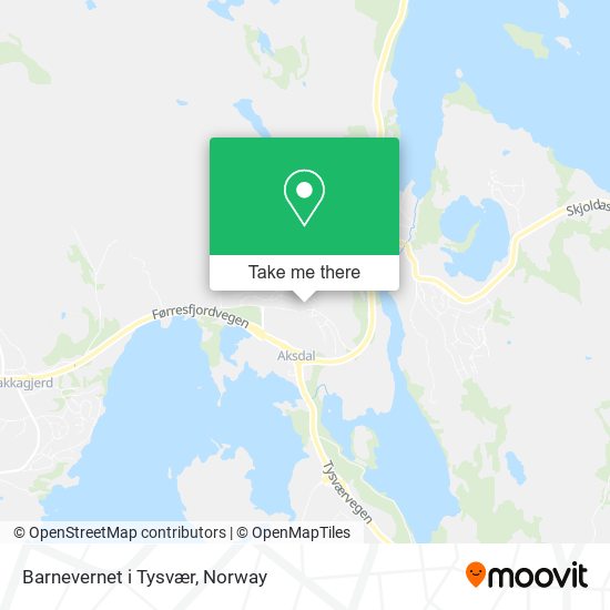 Barnevernet i Tysvær map